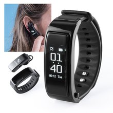 Reloj inteligente multifunción con auricular y manos libres Negro