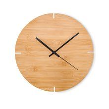 Reloj de Pared Bambú Madera