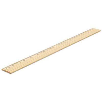 Regla 30cm madera