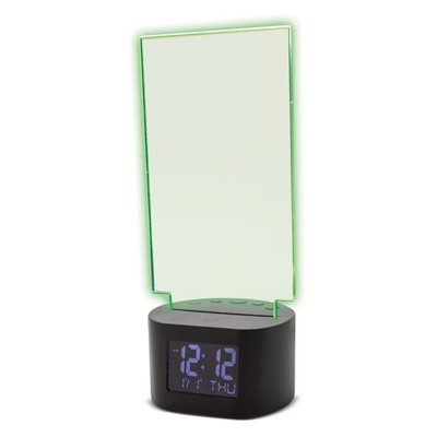 Reloj despertador con luz LED