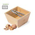 Set Cascanueces Inox en Bowl Bambú 1.4L