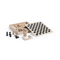 Set de juegos 4 en 1 de madera