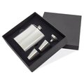 Set Petaca con 2 Vasos y Embudo Inox