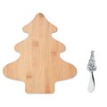 Set Quesos Navideño tabla y Cuchillo