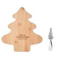 Set Quesos Navideño tabla y Cuchillo