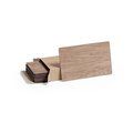 Set Tarjetas Madera Veteada