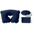 Set de Viaje con Almohada de Terciopelo Azul