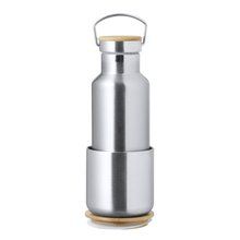 Set Bidón y Vaso Térmico INOX Plateado