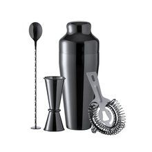 Set Cóctel Acero Inox 4pzs Neg