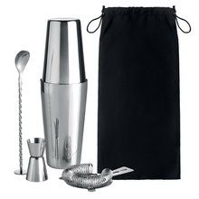 Set de Cóctel Acero Inoxidable 750ml Plata Brillo