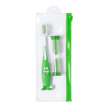 Set dental infantil con medidor de tiempo Verde