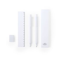 Set Escolar Antibacteriano PP Blanco