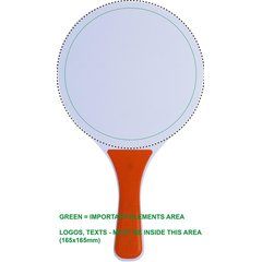 Set 2 Palas MDF con Bola | RACKET 2 FRONT PD