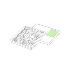Set ecológico de libreta y bolígrafo de bambú 22,5x21,5 cm | Caja de presentación