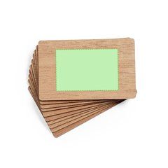 Set Tarjetas Madera Veteada | Objeto 1