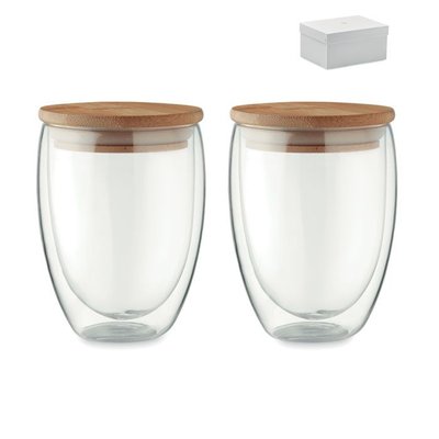 Set 2 Vasos Eco Doble Pared 350ml 