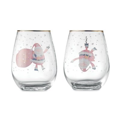 Set de 2 Vasos Navideños 330ml