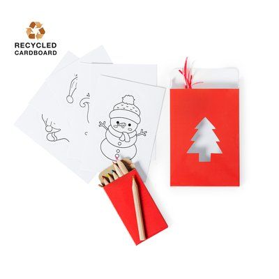 Set Adornos Navideños para Colorear