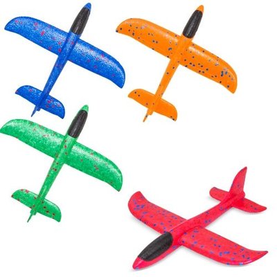 Set de aviones de espuma