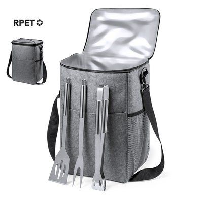 Set Barbacoa Nevera con 3 Accesorios