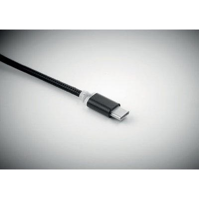 Set de cable USB a micro USB y tipo C