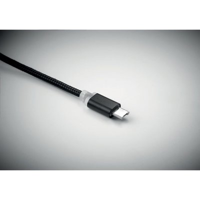 Set de cable USB a micro USB y tipo C