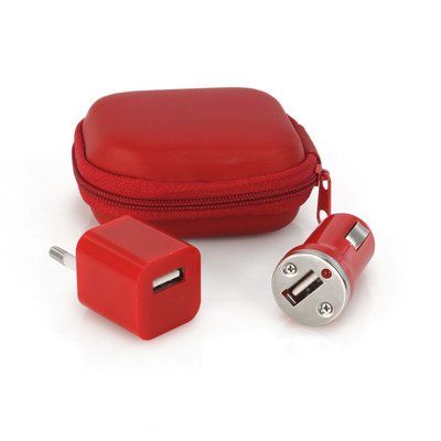 Set de varios cargadores USB de 1000 mA