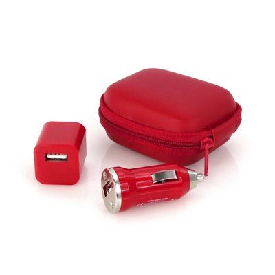 Set de varios cargadores USB de 1000 mA