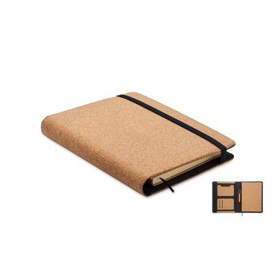 Set portadocumentos A5 con bolígrafo y libreta Beige