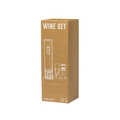 Set Vinos con 4 Accesorios