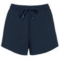 Short algodón de mujer Washed Navy Blue XL