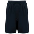 Short de baloncesto para hombre Navy S