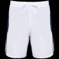 Short bicolor con bolsillos White / Sporty Navy S