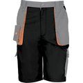 Short de trabajo Black / Grey / Orange 42 UK