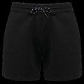 Short de chándal para mujer con cintura elástica Black L