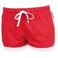 Short diseño Retro infantil algodón Red / White 7/8 ans