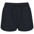 Short eco de felpa mujer Azul XS