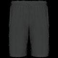 Short equipaciones ligero elástico DARK GREY S