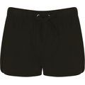 Short Retro mujer algodón Black / Black M