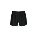 Short de rugby unisex con cintura elástica Black M