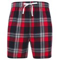 Short de tartán Red / Navy Check XS