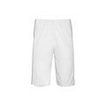 Shorts baloncesto mujer poliéster Blanco M