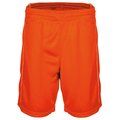 Shorts baloncesto mujer poliéster Orange XXL