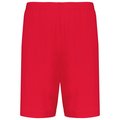 Shorts deportivos hombre algodón Rojo L