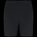 Shorts deportivos infantil de algodón Black 10/12 ans