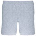 Shorts deportivos mujer algodón Oxford Grey XS