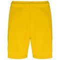 Shorts equipaciones niños poliéster Sporty Yellow 6/8 ans