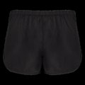 Shorts running ligeros para mujer Negro XL