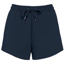 Short algodón de mujer Azul M