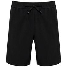 Short bicolor con bolsillos Negro M